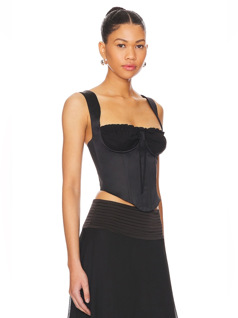 GUIZIO Ruched Cup Bustier Top💋